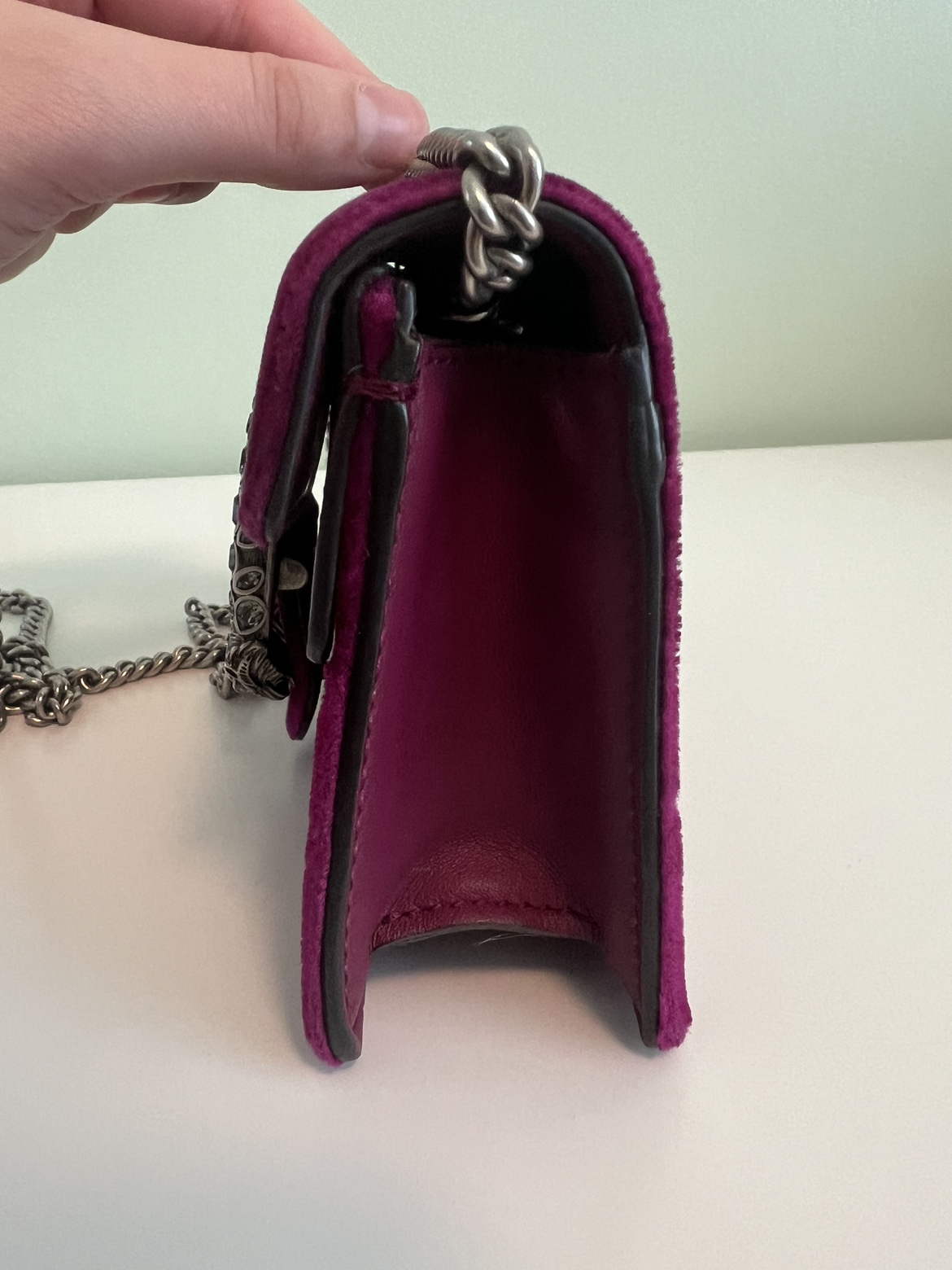 Gucci Velvet Dionysus Mini Bag image indicator(8)