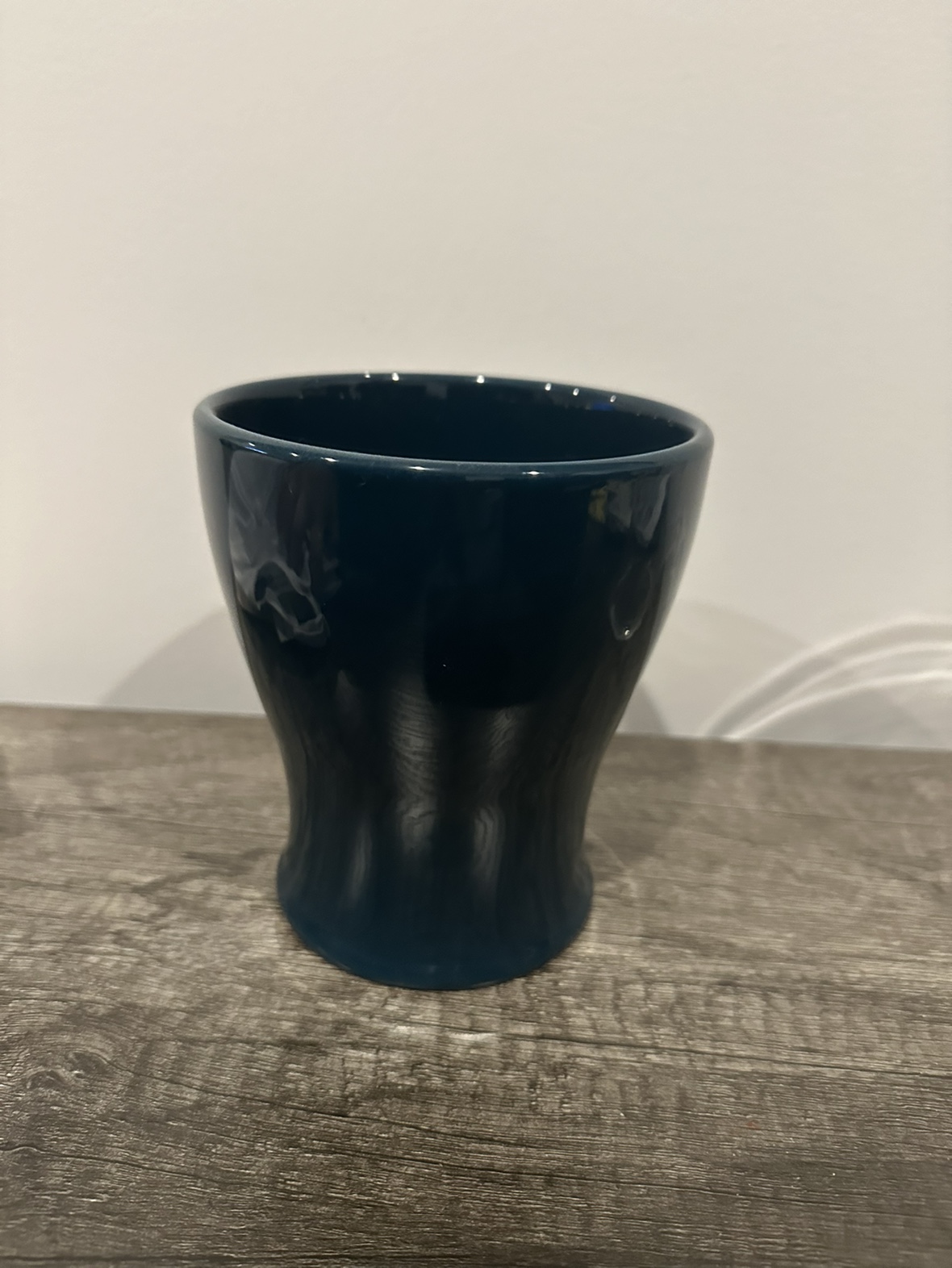 Teal Ceramic Planter / Vase