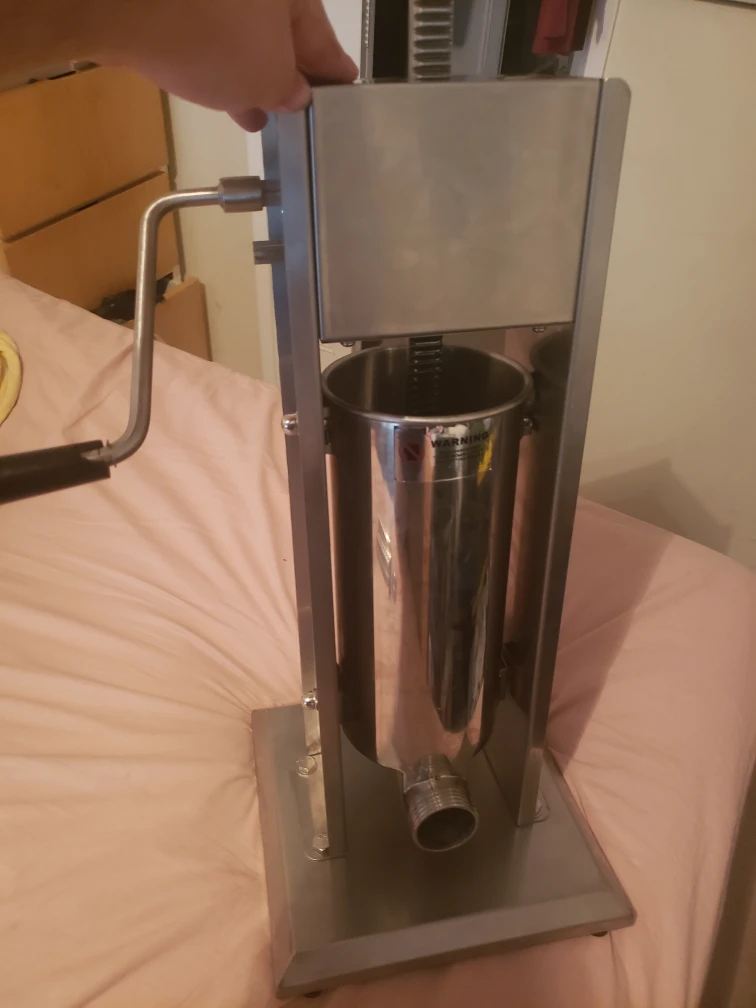 Manual dual gear Sausage Stuffer