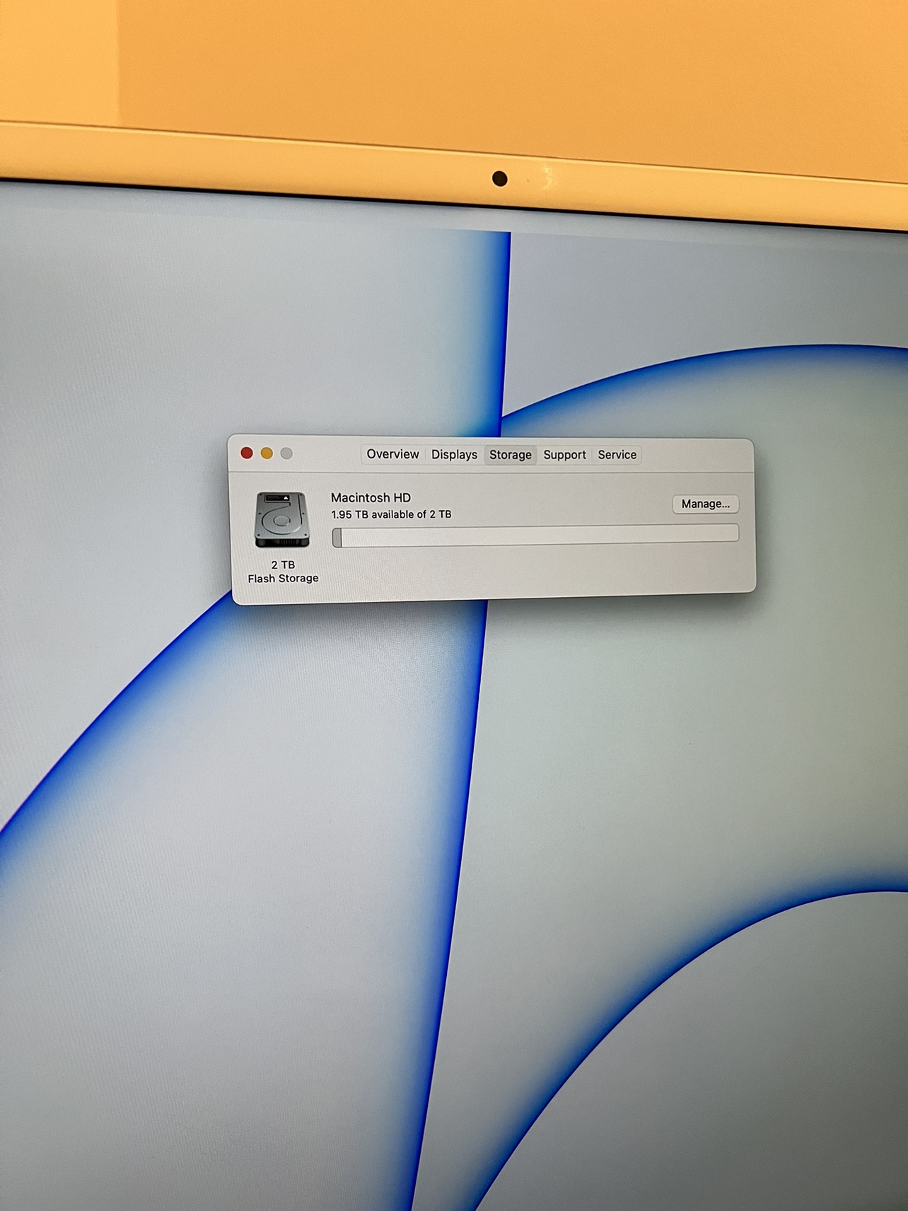 24” Apple iMac M1 chip 16GB 2TB (2021) image indicator(7)