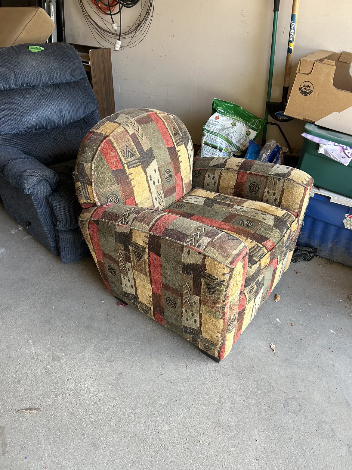Custom designed arm chair