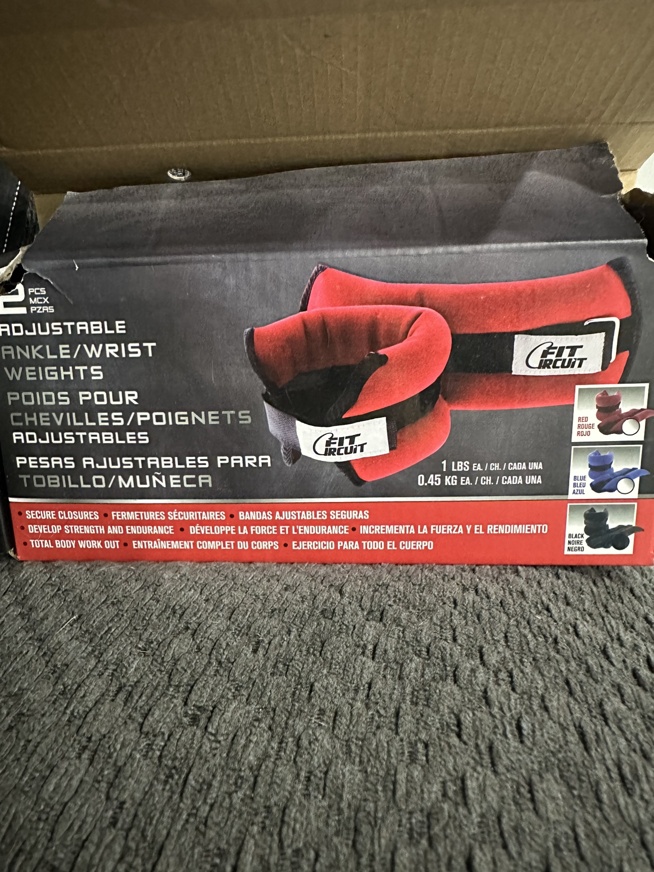 Fit Circuit Ankle/Wrist Weights thumbnail
