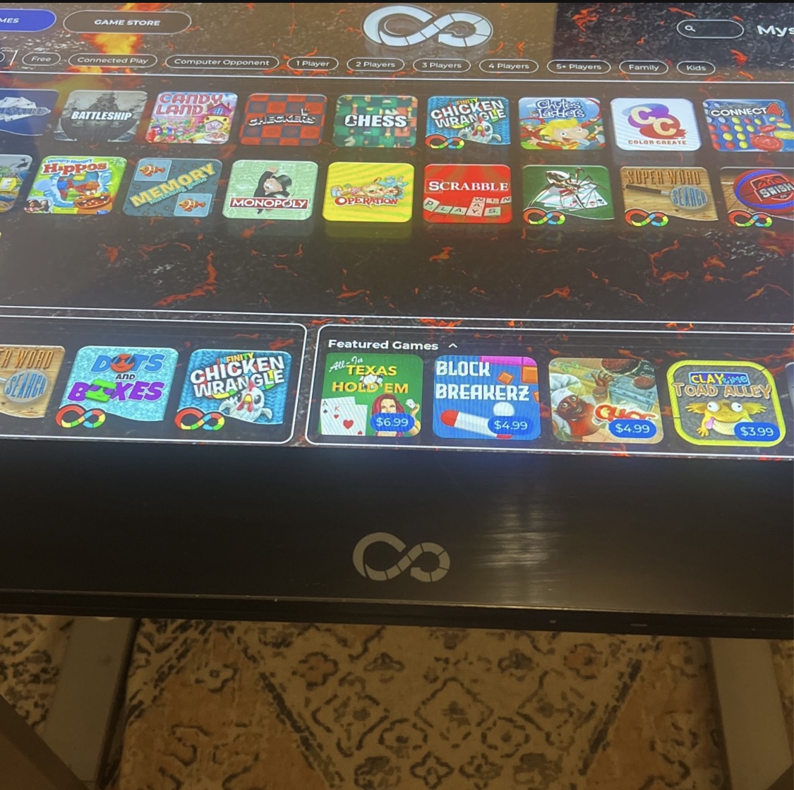 Infinity game table - photo 3