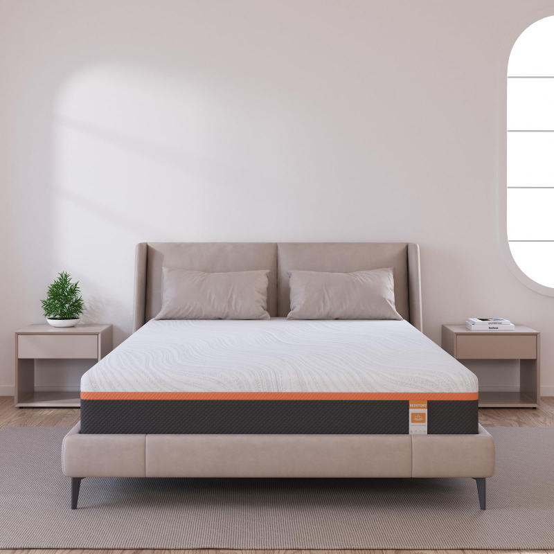 NEW BedStory 12 Inch Queen Size Pocket Spring Hybrid Mattress image indicator(2)