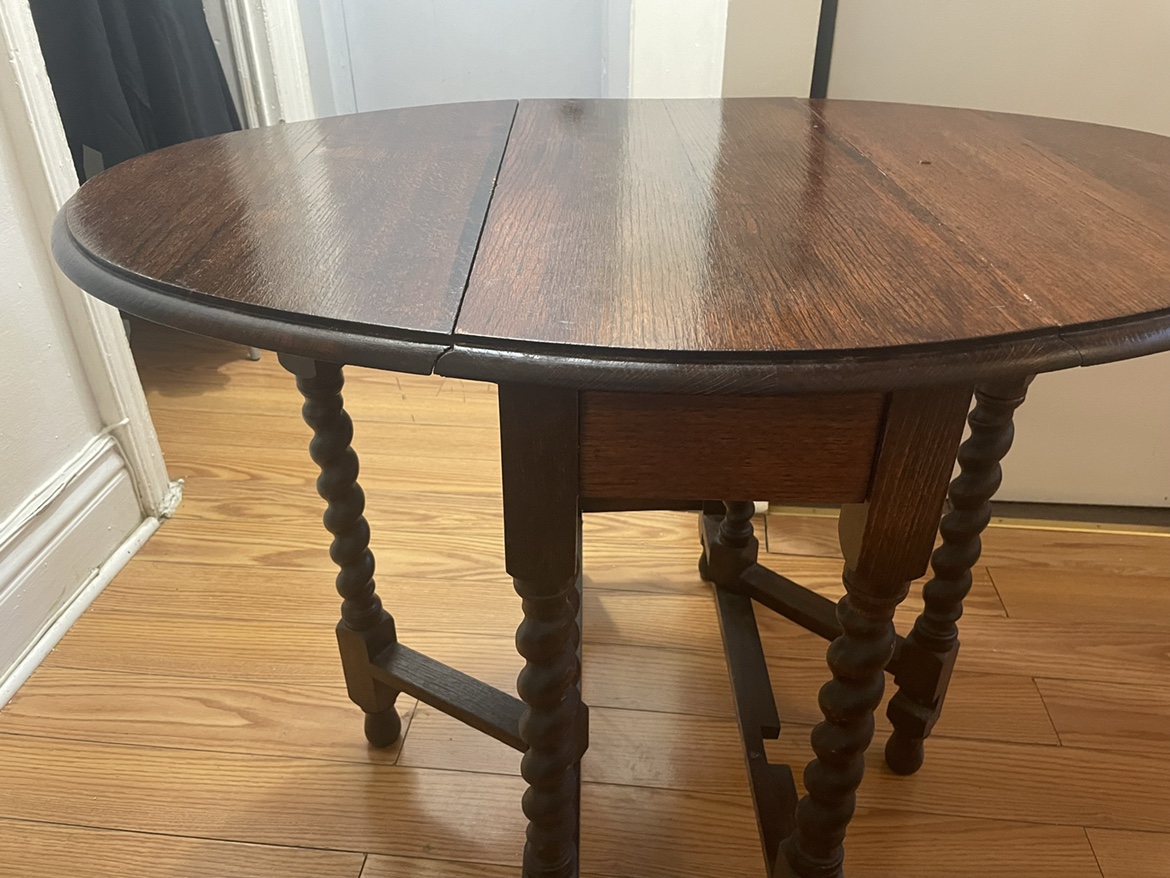 Antique Drop Leaf Table
