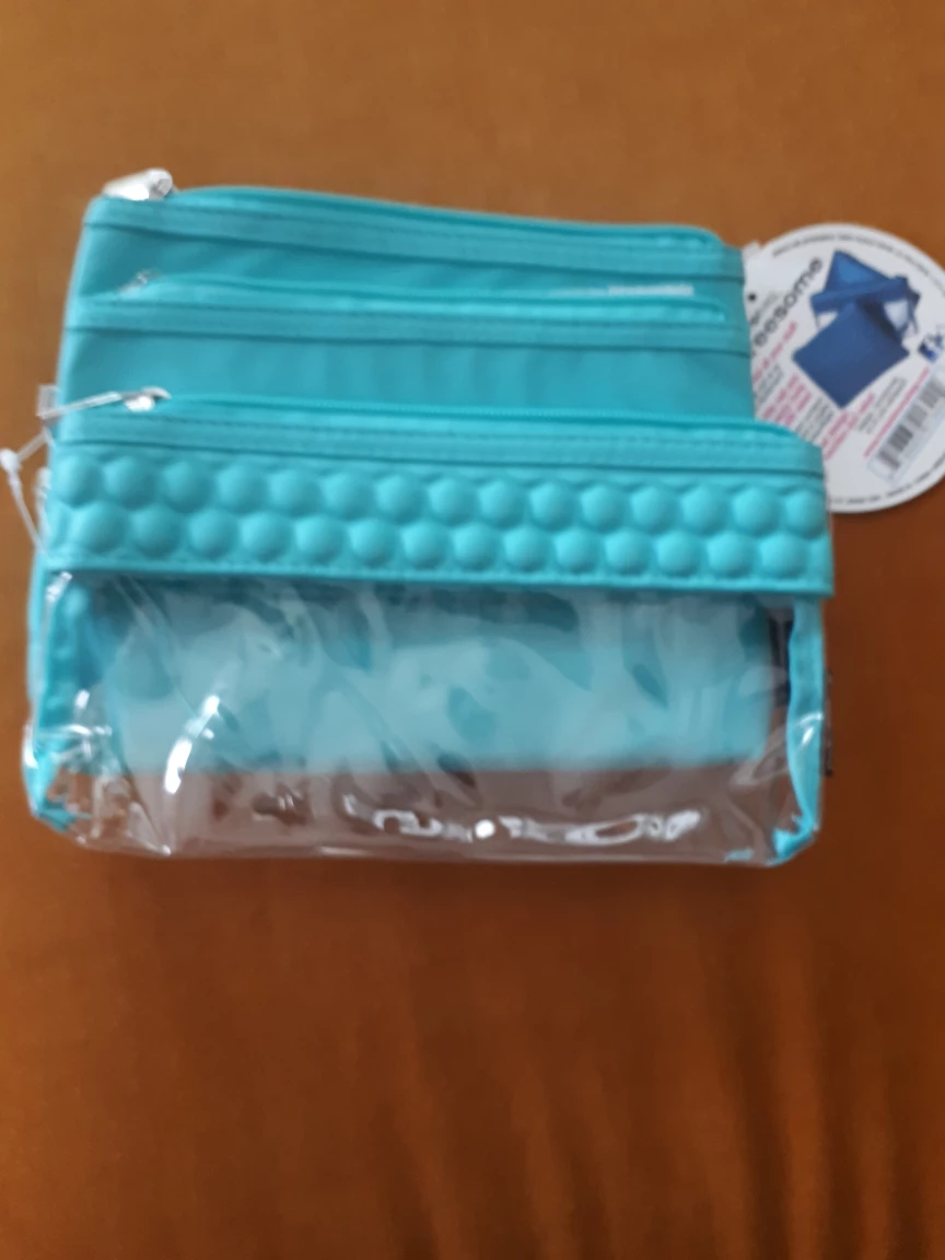 3-Piece Pop-it Makeup Bag Set thumbnail