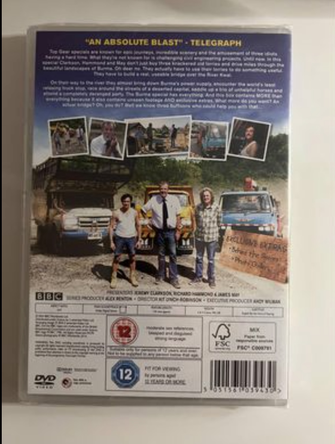 Top Gear The Burma Special DVD New sealed Region 2 image indicator(2)