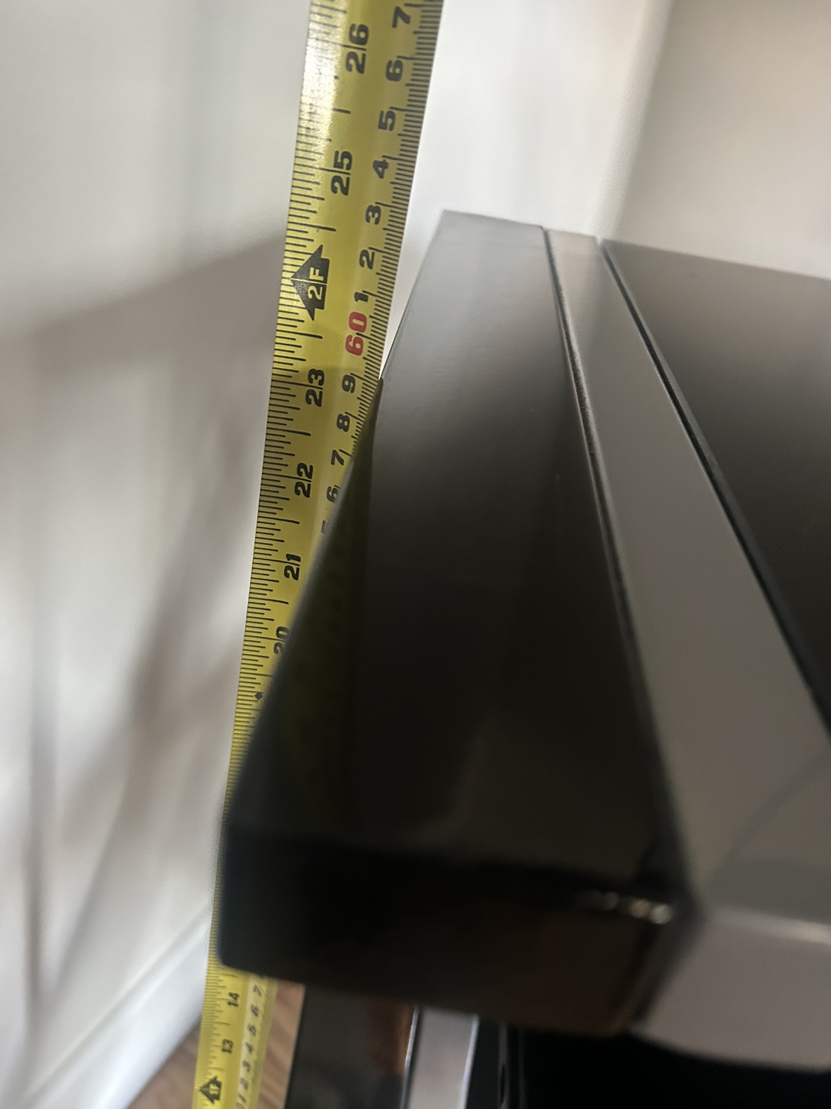 Glass TV stand with TV mount - photo 2