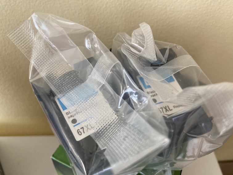 NEW HP 67XL Black and Tri-colour Ink Cartridges Combo-pack image indicator(4)