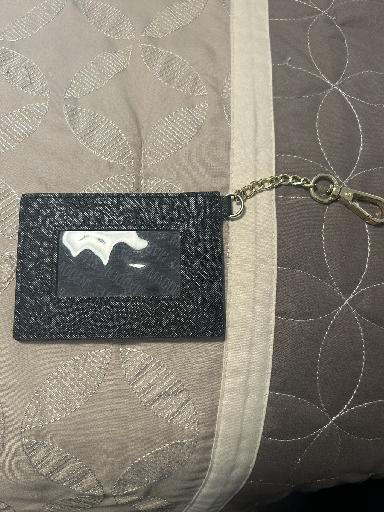 Steve Madden Card Holder with Keychain - photo 2