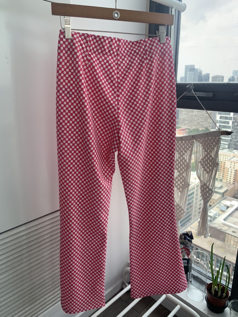 �💞Garage Pink Checkered Pants 🏁 image indicator(3)