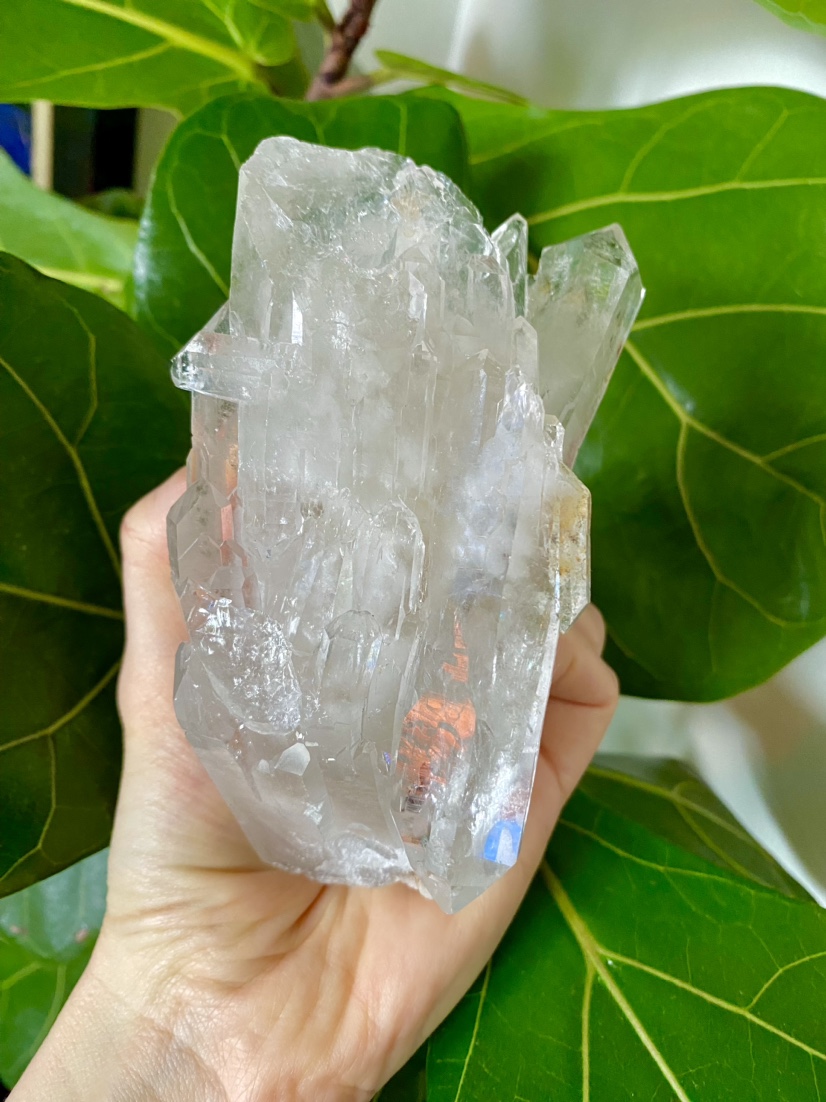 Unique Curved Quartz Crystal Cluster image indicator(6)