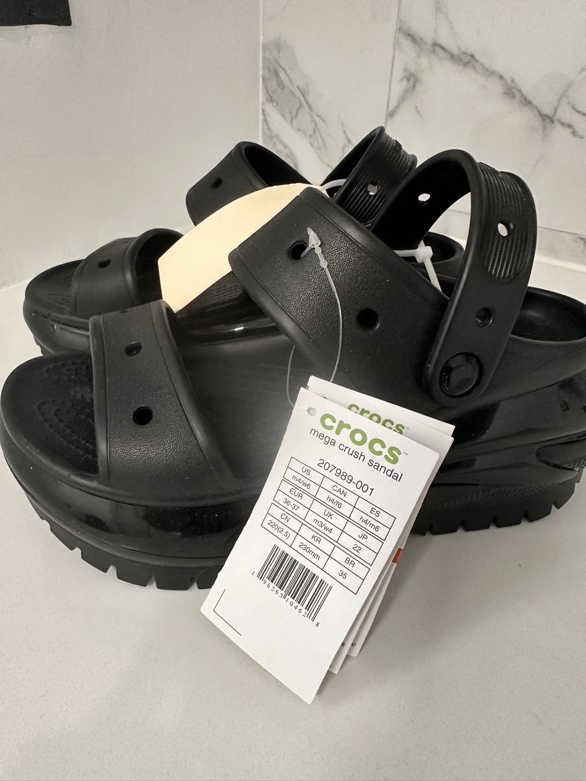 Crocs mega crush sandal (size 6) image indicator(5)