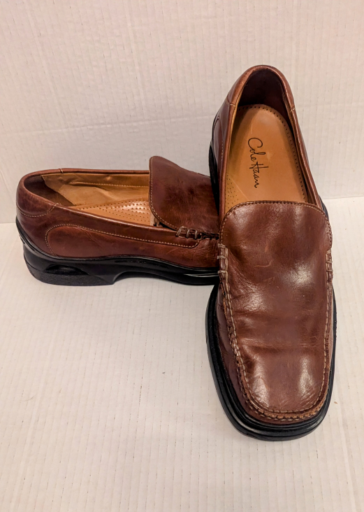 Cole Haan Nike Air Santa Barbara Leather Casual Loafers Size - photo 2
