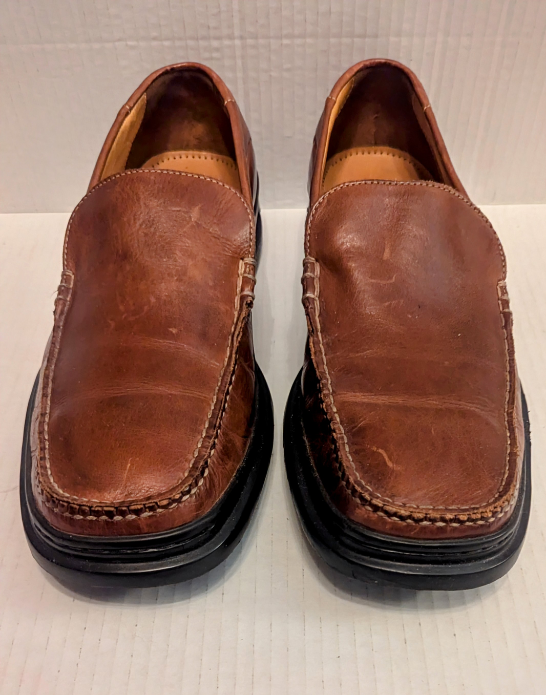 Cole Haan Nike Air Santa Barbara Leather Casual Loafers Size - photo 3