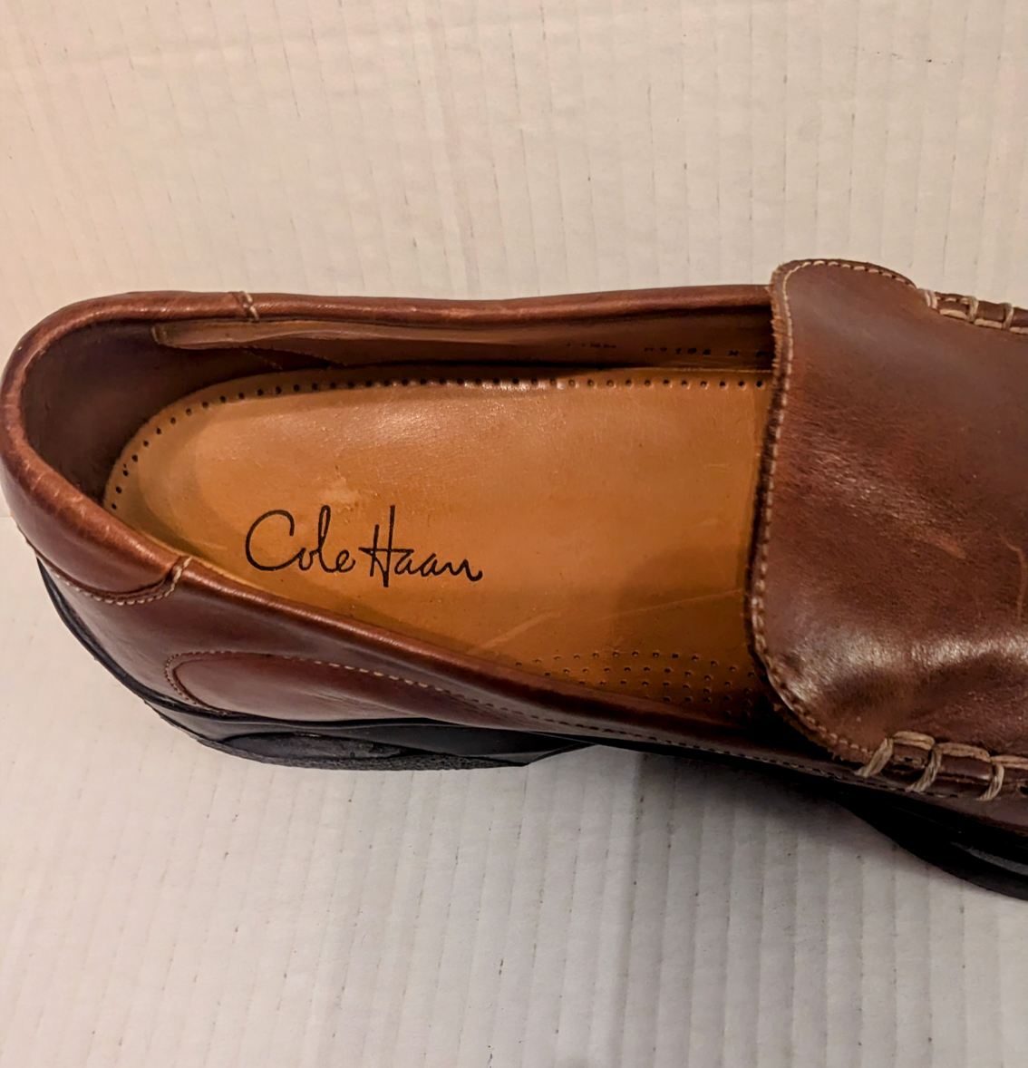 Cole Haan Nike Air Santa Barbara Leather Casual Loafers Size - photo 5