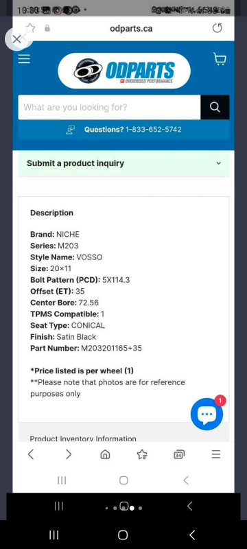 Niche M203 20" wheels ( range rover ) image indicator(6)