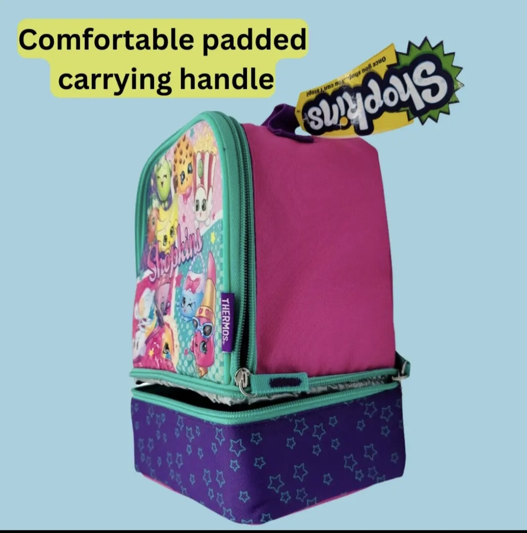Kids Shopkins Thermos Lunch Bag image indicator(3)