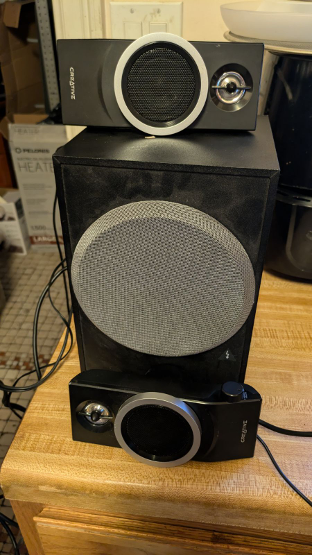 Creative Labs  computer Speaker System - Black