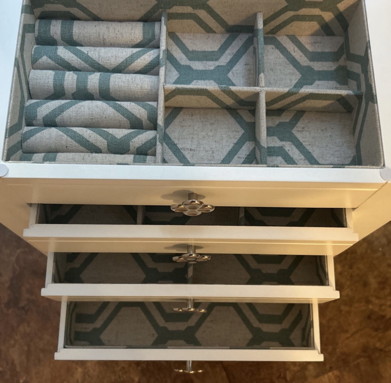 White Jewelry Box - photo 3