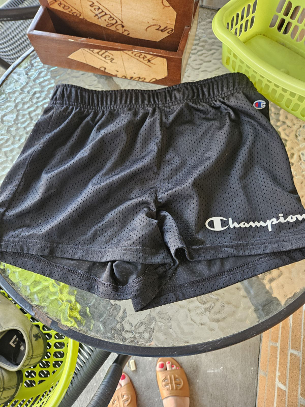 Champion Black Athletic Shorts kids #freecycle