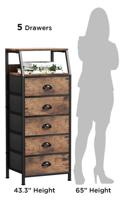 5 Drawer Storage Cabinet - photo 5