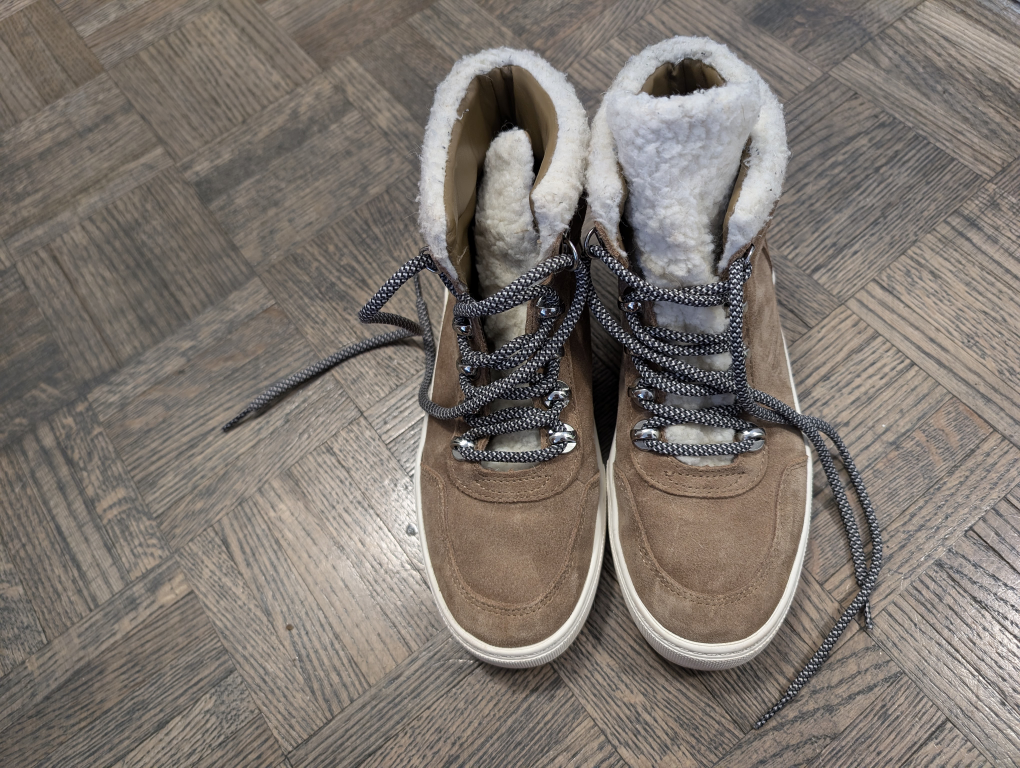 Marc Fisher High Top Leather Sneaker