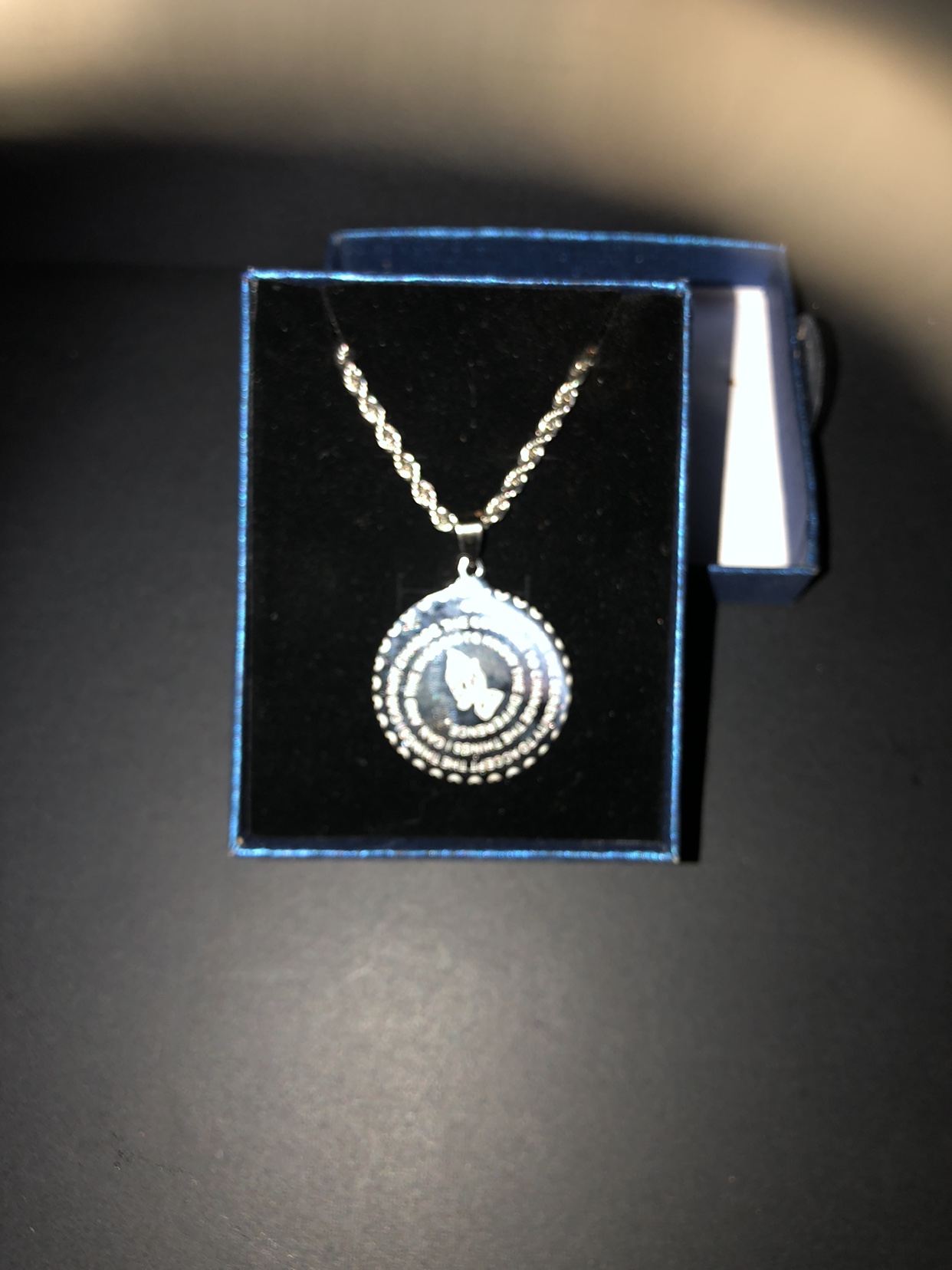 New Stainless Praying Hands Necklace