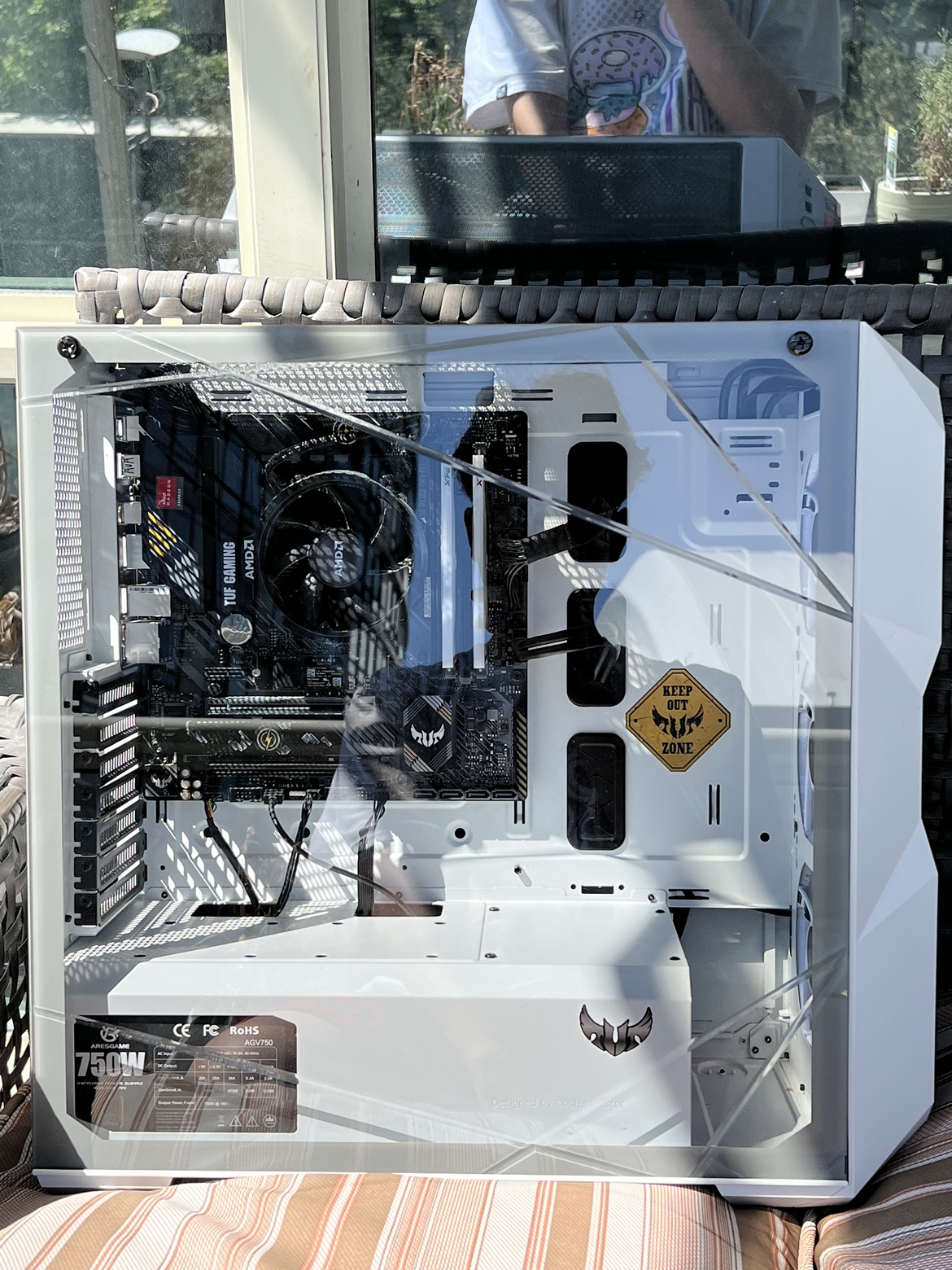 PC Case - Cooler Master TD500 Mesh White Airflow ATX Mid-Tower - photo 5
