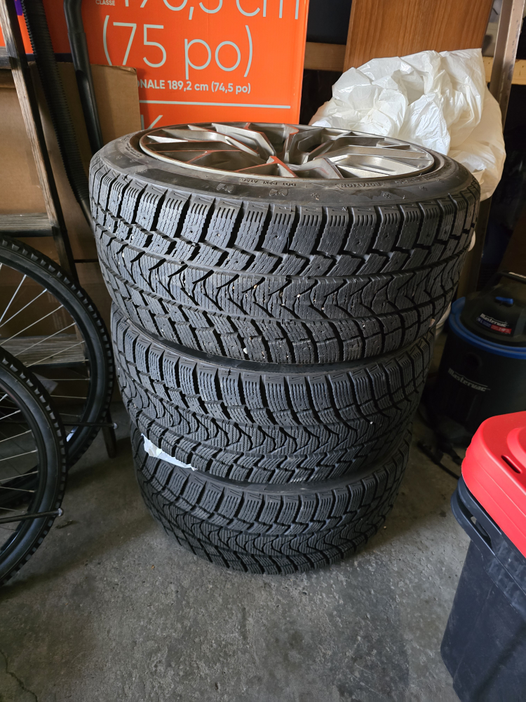 18" 5x114 bolt pattern Rims with Winter Tires - photo 4