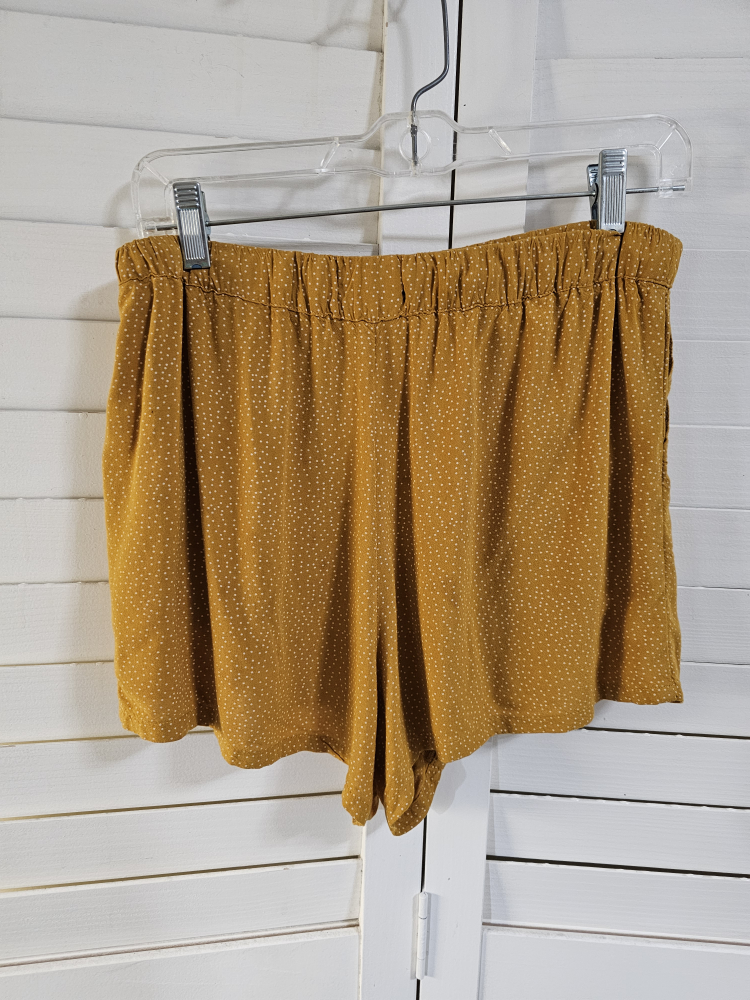 Topshop Mustard Polka Dot Shorts - photo 5