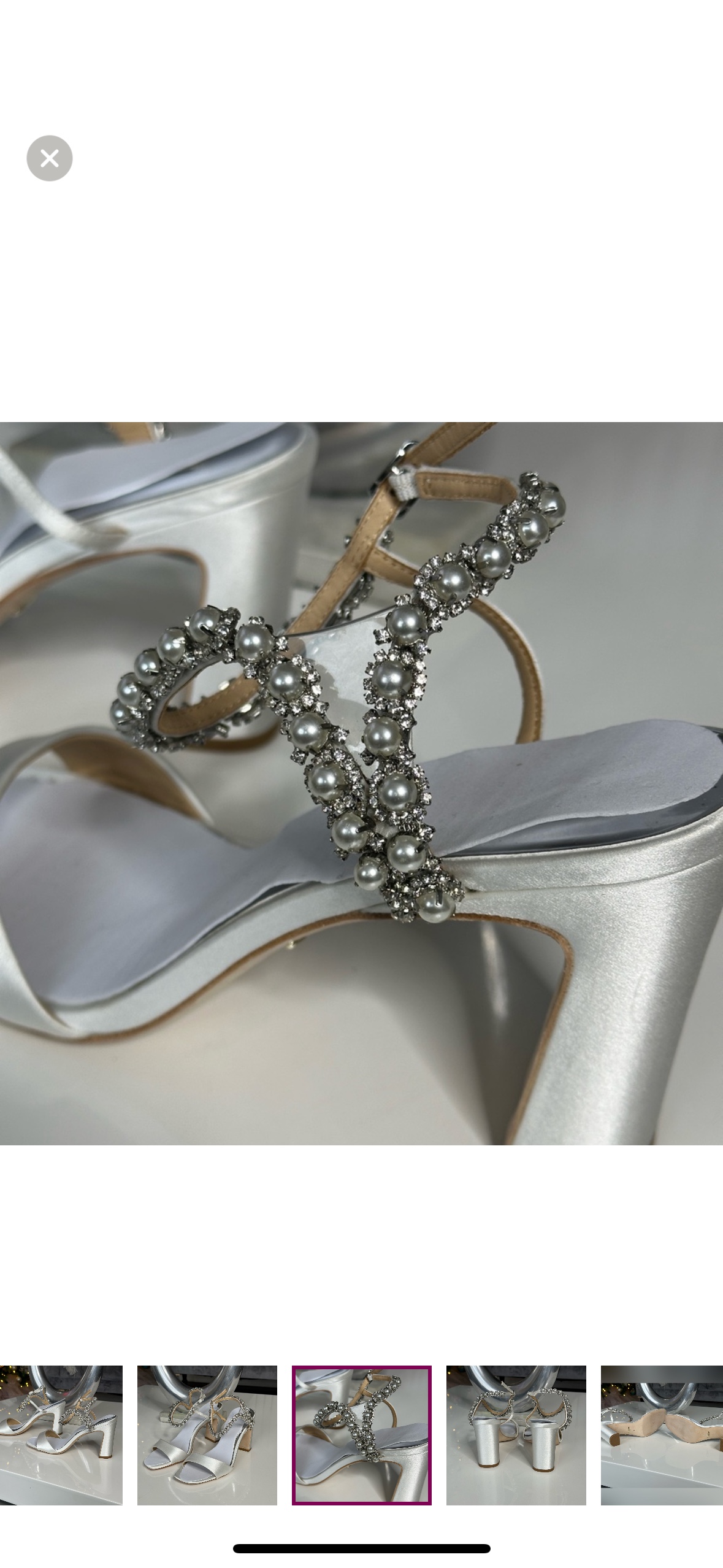 Badgley Mischka Women's Satin Block Heel Sandals - photo 5
