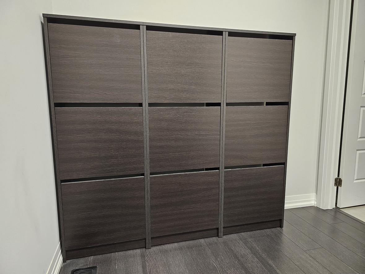 3 Bissa IKEA Shoe Cabinet