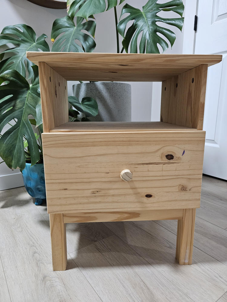 2 Ikea Tarva Pine End Table