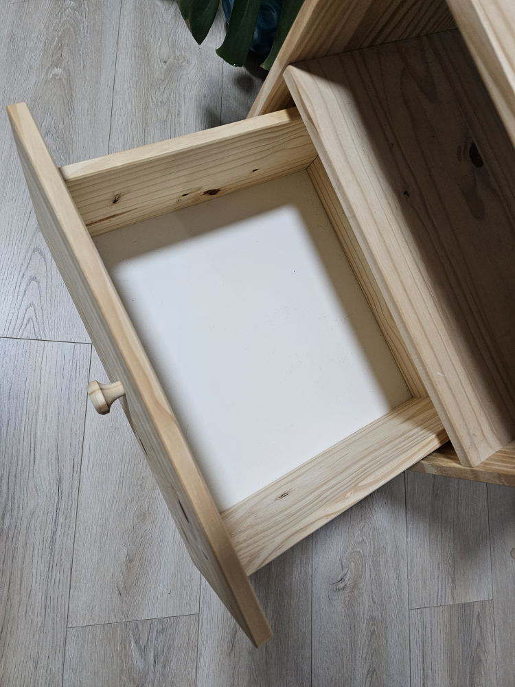2 Ikea Tarva Pine End Table - photo 3