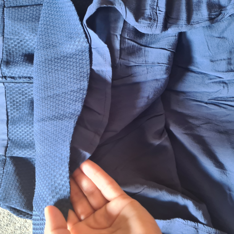 Summer - Blue strapless dress from NafNaf image indicator(5)