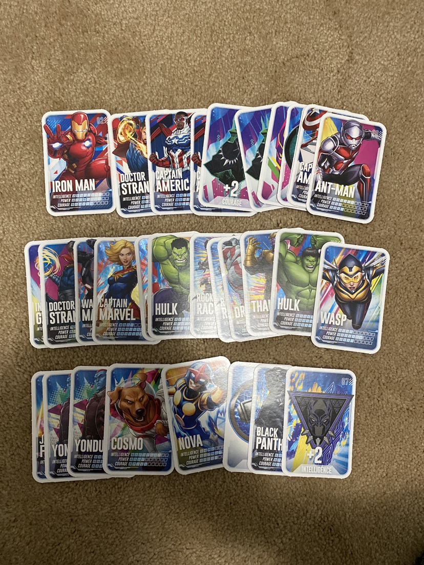 Marvel Trading Cards