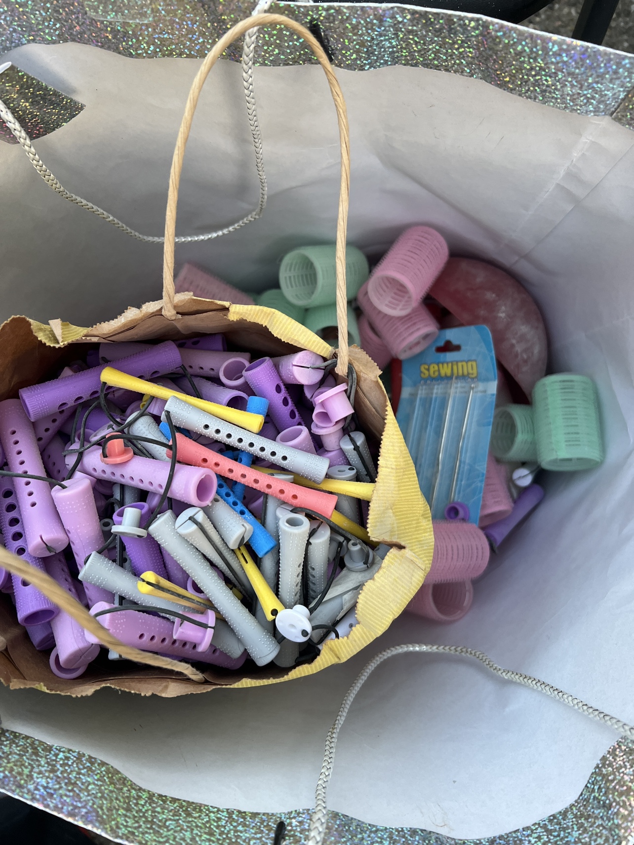 Declutter sale Hair Rollers