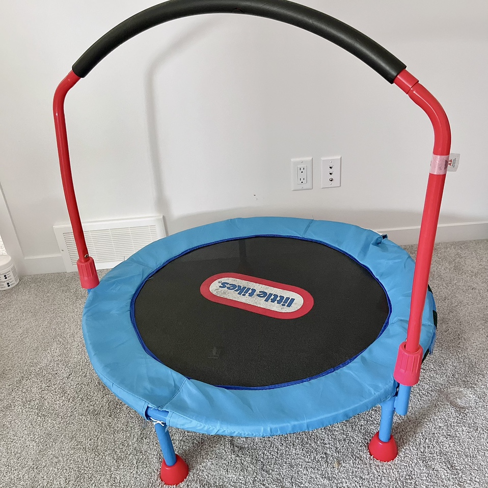 Portable mini 3’ trampoline thumbnail