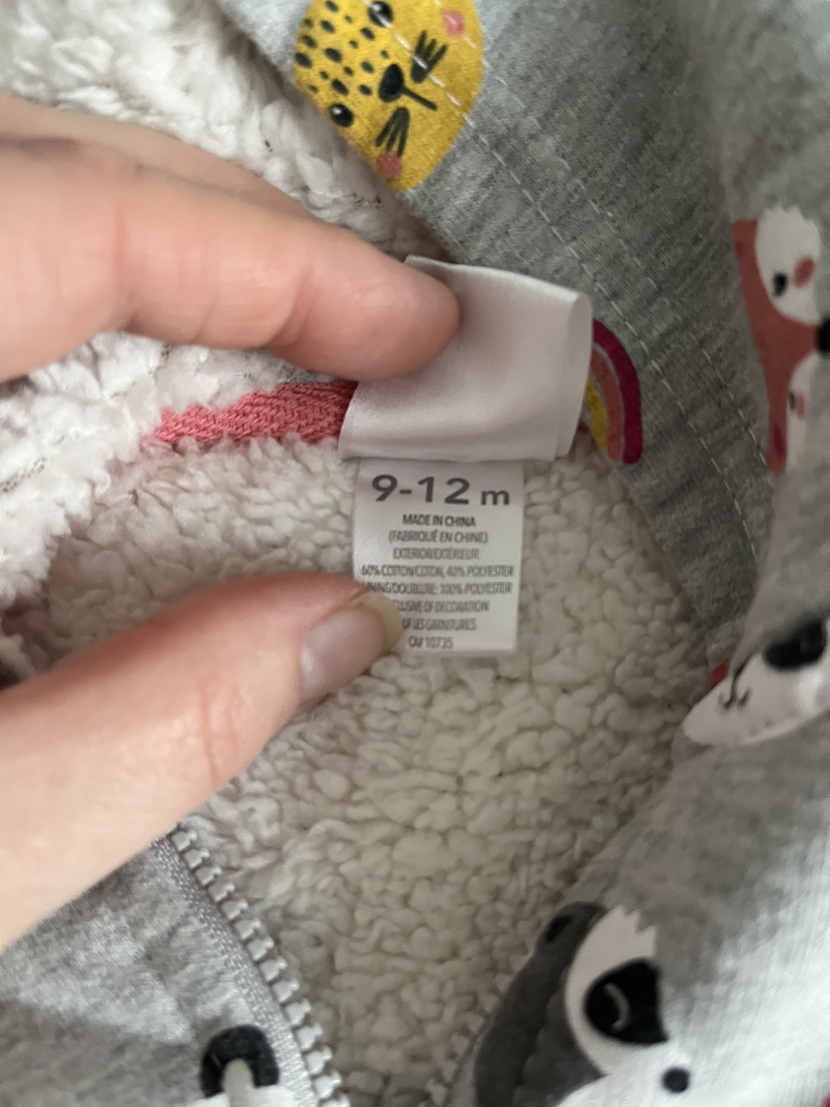 Baby Girl Hoodie 9-12 Months image indicator(2)