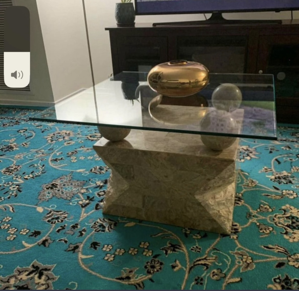 Glass Top Coffee Table