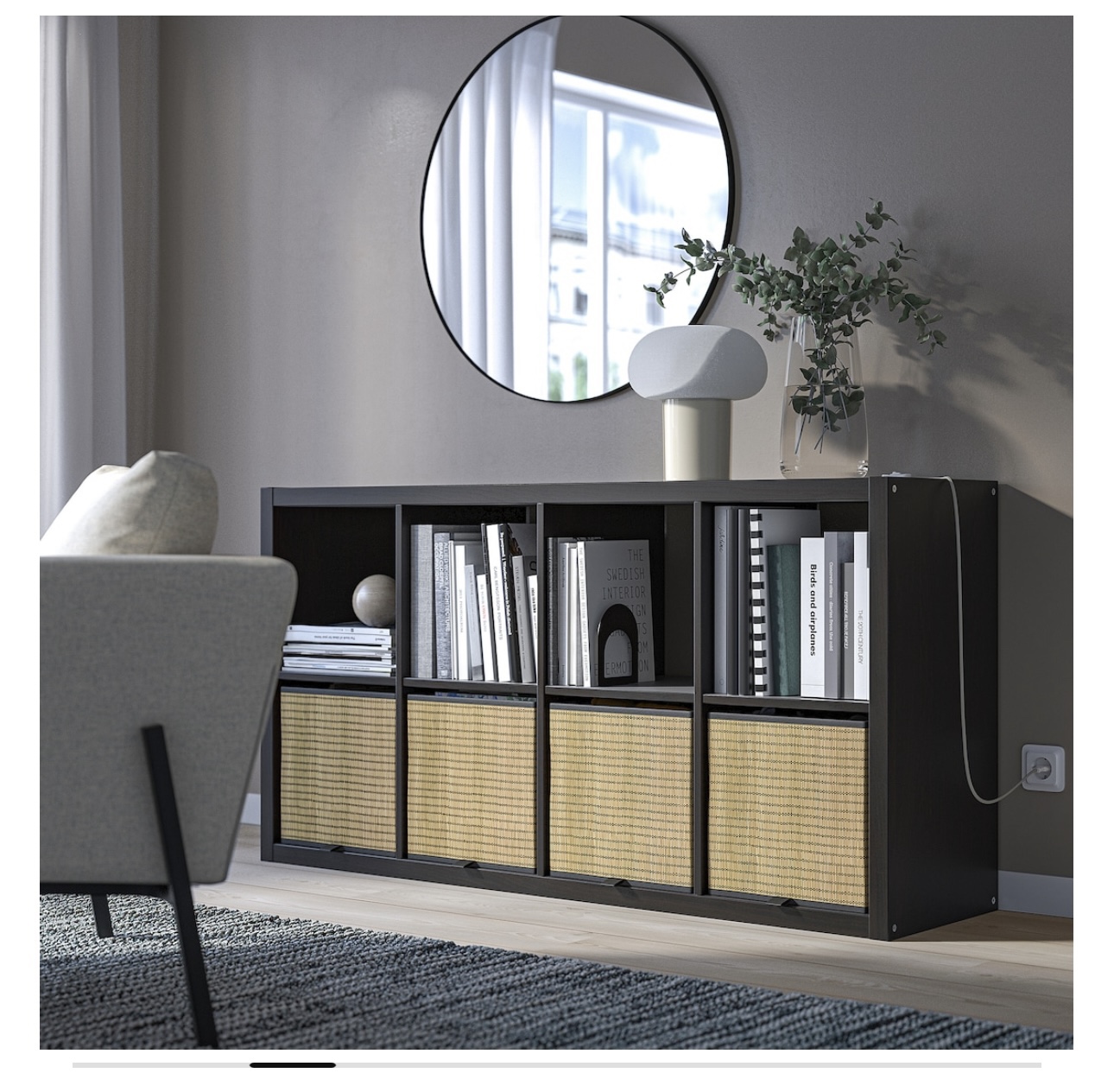 IKEA Kallax 8 Cube Shelving Unit - photo 2