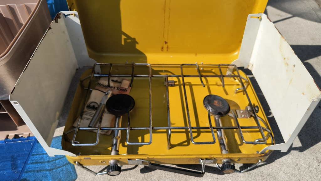 vintage Two Burner Stove image indicator(2)