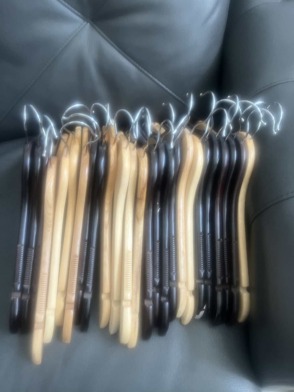 Clothing Hangers - wood - photo 3