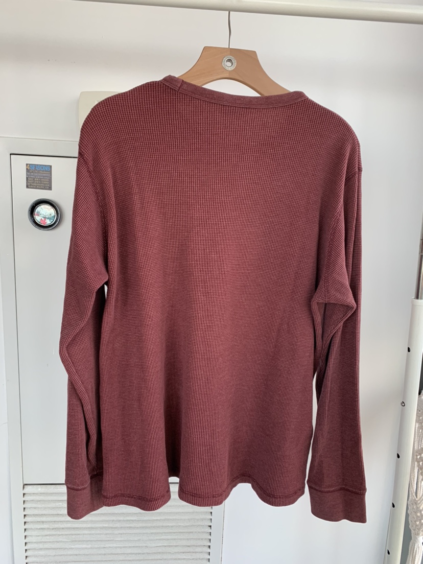 UNIQLO Waffle Knit Thermal Shirt image indicator(3)