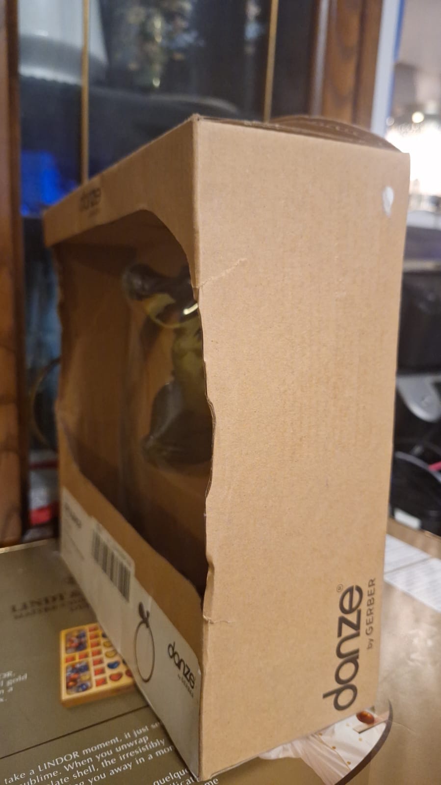 Danze D442111BS Opulence Towel Ring, Black Satin image indicator(7)