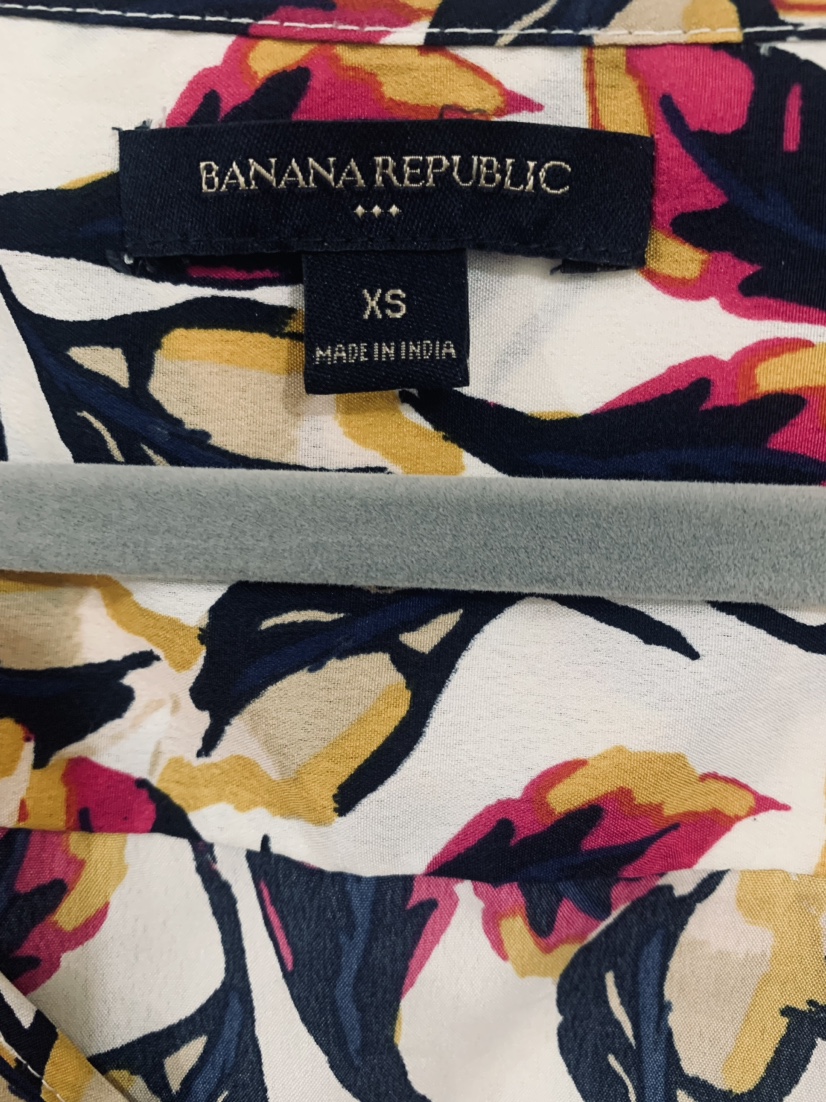 Banana Republic Floral Top - sz XS - photo 3