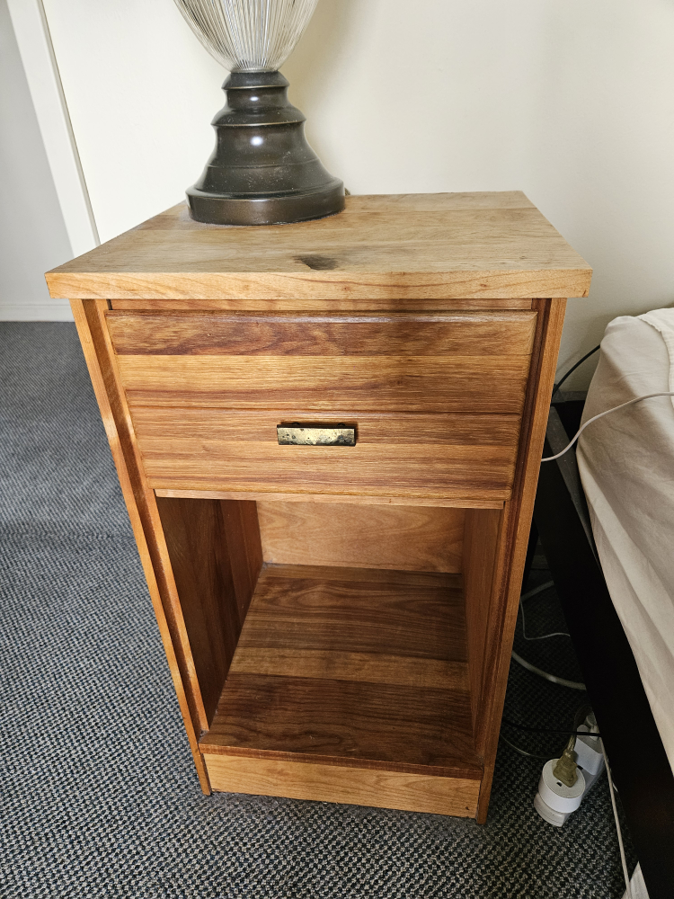 Wooden nightstand thumbnail