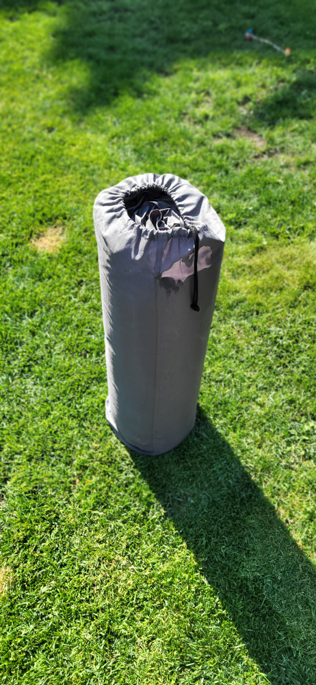 Comfortable Woods inflatable sleeping pad.