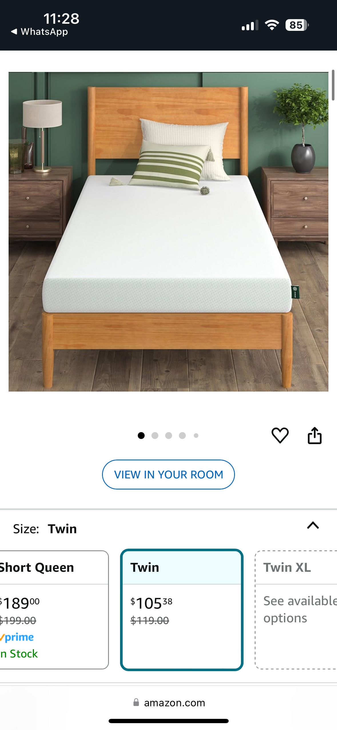Zinus Twin Mattress NEW (not opened) - photo 5
